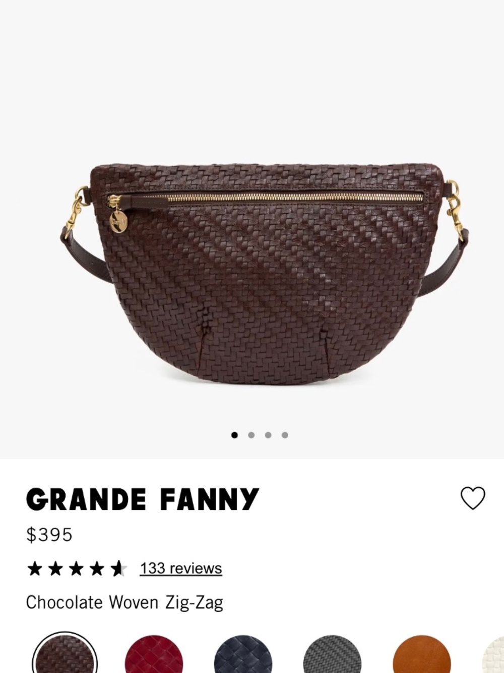 Clare V grande fanny